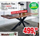 Esstisch Tim im Angebot bei Die Möbelfundgrube in Mainz Esstisch Tim Angebote von MassivART bei Die Möbelfundgrube Mainz für 499,99 €