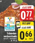 Schweinenackensteaks bei E center im Rhede Prospekt für 0,66 €