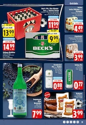 Bier im EDEKA Prospekt in Ibbenbüren Aktueller EDEKA Prospekt mit Bier, "Aktuelle Angebote", Seite 19