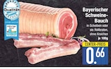 Bayerischer Schweine-Bauch Angebote bei EDEKA Augsburg für 0,66 €