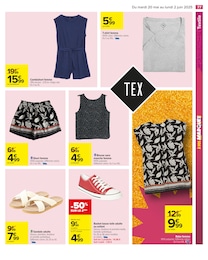 Prix et réduction Combishort Femme dans le prospectus Carrefour en cours Offre Combishort Femme dans le catalogue Carrefour du moment à la page 79