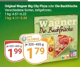 Big City Pizza Angebot in Magdala Big City Pizza im aktuellen Prospekt bei GLOBUS in Magdala