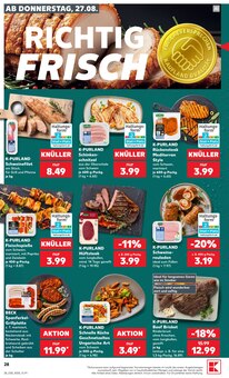 Steak im aktuellen Kaufland Prospekt (Cottbus) Steak im Kaufland Prospekt "Hier bin ich richtig" mit 60 Seiten (Cottbus)