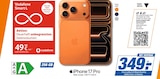expert Regen - iPhone 17 Pro Angebot im Prospekt iPhone 17 Pro bei expert im Regen Prospekt für 349,00 €