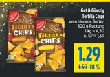Tortilla Chips Angebote von Gut & Günstig bei diska Dresden für 1,29 €