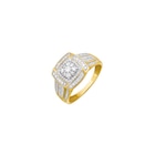 Bague Or 750 Millièmes Rhodié Et Diamants 0,50 Carat* en promo chez Auchan Hypermarché Montluçon à 798,00 €