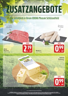 Aktueller EDEKA Prospekt "Wir lieben Lebensmittel!" für Schlüsselfeld Aktueller EDEKA Prospekt für Schlüsselfeld mit Seiten