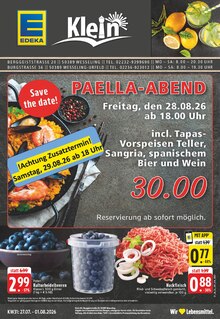 EDEKA Prospekt Aktuelle Angebote mit  Seiten in Brühl und Umgebung