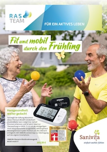 Aktueller RAS Team GmbH Kundenzentrum Bielefeld Prospekt "Fit und mobil durch den Frühling" mit 6 Seiten