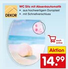 WC Sitz mit Absenkautomatik Angebote von DEKOR bei Netto Marken-Discount Gronau für 14,99 €