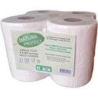 Lot de 4 bobines de 300 feuilles recyclé - NATURA PROTECT en promo chez Carrefour Ivry-sur-Seine à 7,99 €