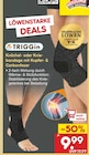 Knöchel- oder Kniebandage mit Kupfer- & Carbonfaser von TRIGGin im aktuellen Netto Marken-Discount Prospekt