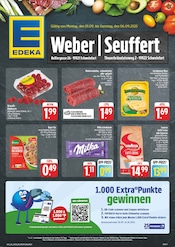 Milka im EDEKA Prospekt in Schweinfurt Aktueller EDEKA Prospekt mit Milka, "Wir lieben Lebensmittel!", Seite 1