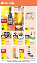 Prix et réduction Bière dans le prospectus Carrefour en cours Offre Bière dans le catalogue Carrefour du moment à la page 46