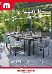 Aktueller Möbel Martin Prospekt mit Gartenmöbel, "Wohnfühl-Ideen für Balkon und Garten!", Seite 1