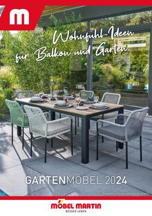 Garten im Möbel Martin Prospekt "Wohnfühl-Ideen für Balkon und Garten!" mit 48 Seiten (Wiesbaden)