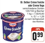 Crème fraîche oder Creme Vega Angebote von Dr. Oetker bei nah und gut Bautzen für 0,99 €