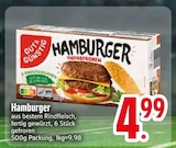 Hamburger von GUT & GÜNSTIG im aktuellen EDEKA Prospekt für 4,99 €