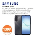 Galaxy A17 4G von Samsung im aktuellen V-Markt Prospekt für 139,00 €