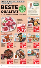 Steak im Kaufland Prospekt in Löhne Aktueller Kaufland Prospekt mit Steak, "KNÜLLER", Seite 33
