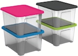 Mr.Bricolage Saint-Paul - Promo Lot de 4 boîtes de rangement multi-usages 24 L Promo Lot de 4 boîtes de rangement multi-usages 24 L à 24,90 € dans le catalogue Mr.Bricolage à Saint-Paul