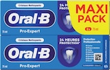 Dentifrice pro expert menthe extra fraîche cristaux nettoyants - ORAL B dans le catalogue Intermarché Super