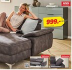 WOHNLANDSCHAFT „Danae“ im Höffner Prospekt WOHNLANDSCHAFT „Danae“ von UNO im aktuellen Höffner Prospekt für 999,00 €