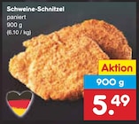 Schweine-Schnitzel für 5,49 € bei Netto Marken-Discount im Angebot Schweine-Schnitzel im aktuellen Netto Marken-Discount Prospekt