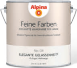 Wandfarbe „Feine Farben“ im toom Baumarkt Prospekt Wandfarbe „Feine Farben“ von Alpina im aktuellen toom Baumarkt Prospekt für 36,99 €