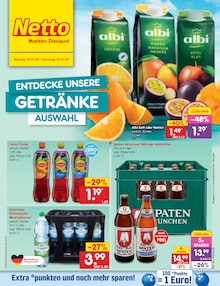 Bier im aktuellen Netto Marken-Discount Prospekt (Rostock) Bier im Netto Marken-Discount Prospekt "Aktuelle Angebote" mit 69 Seiten (Rostock)