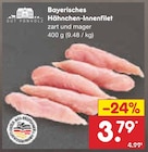 Bayerisches Hähnchen-Innenfilet im Netto Marken-Discount Prospekt Bayerisches Hähnchen-Innenfilet von Gut Ponholz im aktuellen Netto Marken-Discount Prospekt für 3,79 €