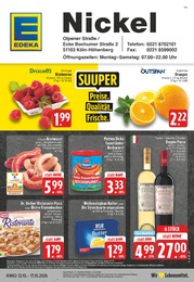 EDEKA Prospekt für Köln mit 28 Seiten EDEKA Prospekt "Aktuelle Angebote" für Köln, 28 Seiten, 12.10.2026 - 17.10.2026