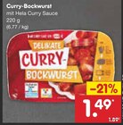 Curry-Bockwurst bei Netto Marken-Discount im Vöhringen Prospekt für 1,49 €