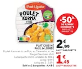 Plat cuisiné - Paul & Louise dans le catalogue Super U