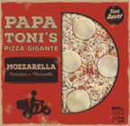 Pizza Gigante Mozzarella - PIZZA PAPA TONI’S en promo chez Aldi Pizza Gigante Mozzarella - PIZZA PAPA TONI’S dans le catalogue Aldi