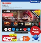 4K-UHD-TV D65U980B2CW Angebote von Telefunken bei E center Groß-Gerau für 429,99 €