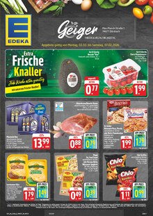EDEKA Prospekt der Woche "Wir lieben Lebensmittel!" Seite 1, 02.02.2026 bis 07.02.2026 für Dörzbach Aktueller EDEKA Prospekt "Wir lieben Lebensmittel!" Seite 1 von 30 Seiten für Dörzbach