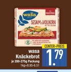 Knäckebrot im EDEKA Prospekt Knäckebrot von wasa im aktuellen EDEKA Prospekt für 1,79 €