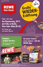 REWE Prospekt "Dein Markt" für Berlin, 26 Seiten, 25.11.2024 - 30.11.2024