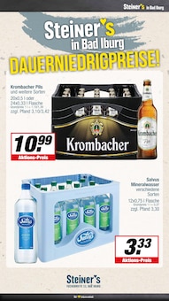 Krombacher im EDEKA Prospekt "Aktuelle Angebote" mit 26 Seiten (Osnabrück)