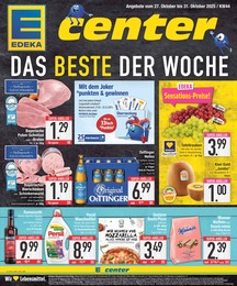E center Prospekt für Bogen mit 20 Seiten E center Prospekt für Bogen: "DAS BESTE DER WOCHE", 20 Seiten, 27.10.2025 - 31.10.2025
