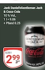 Aktuelles Gentleman Jack & Coca-Cola Angebot bei GLOBUS in Nettetal ab 2,99 €