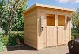 Blockbohlenhaus „Melbourne“ im Angebot bei Hagebaumarkt in Salzgitter Blockbohlenhaus „Melbourne“ Angebote von Mr. Gardener bei Hagebaumarkt Salzgitter für 999,00 €