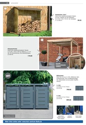 Aktueller Holz-Zentrum Theile Prospekt mit Mülleimer, "Gartenwelten 2026", Seite 28