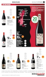 Promos Vin Rouge dans le catalogue "FOIRE AUX VINS" de Intermarché Hyper Vin Rouge en promo dans le catalogue Intermarché Hyper à la page 21