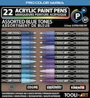 Lot De 22 Marqueurs À Peinture Acrylique Tooli-art - Pointe Extra-fine 07 Mm - Bleu - Tooli-Art - Cultura Lot De 22 Marqueurs À Peinture Acrylique Tooli-art - Pointe Extra-fine 07 Mm - Bleu - Tooli-Art à 44,99 € dans le catalogue Cultura