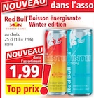 Boisson énergisante winter edition - RED BULL en promo chez Norma Metz à 1,99 €
