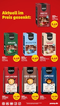 Kaffee im Penny Prospekt "Wer günstig will, muss Penny." mit 45 Seiten (Rodgau)