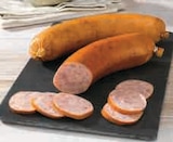 Saucisson courbe fumage au bois charcuterie - CGF en promo chez Super U Massy à 4,25 €