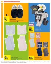 Promos Pyjama Enfant dans le catalogue "LA RENTRÉE À PETIT PRIX" de Carrefour à la page 36